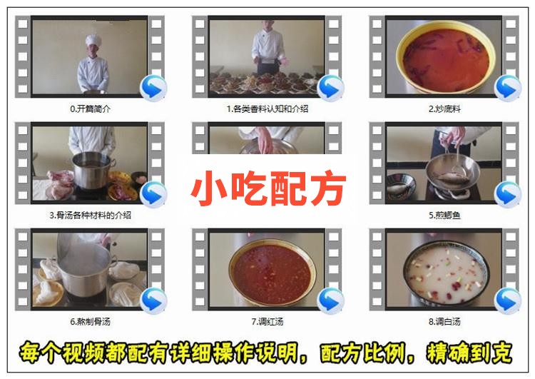 四川骨汤麻辣烫技术配方视频教程 第4张