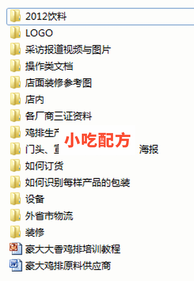 豪大大鸡排店技术配方加盟商开店资料 第2张